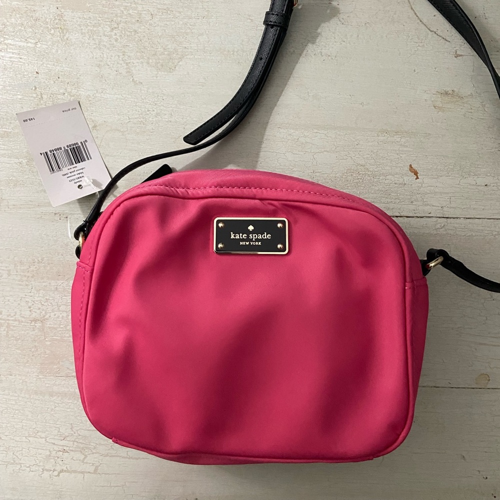 NWT Hot Pink Kate Spade Crossbody Purse